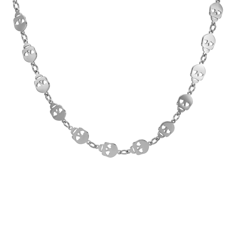 VLS Titanium Stainless Steel Skull Chains Personalized - Image 3