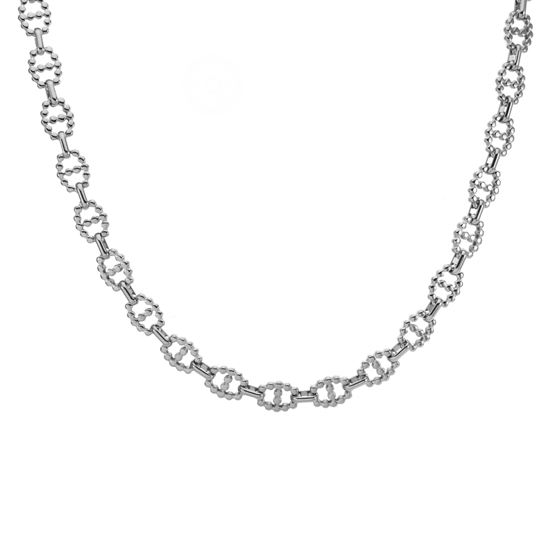 VLS Fashion Stainless Steel Jewelry Set Bracelet Necklace - Image 5