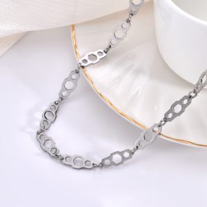 VLS High Quality Stainless Steel Thick Chain Hiphop Punk Necklace