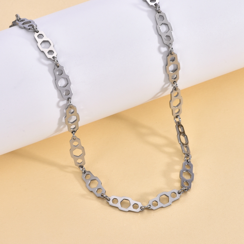 VLS High Quality Stainless Steel Thick Chain Hiphop Punk Necklace - Image 2