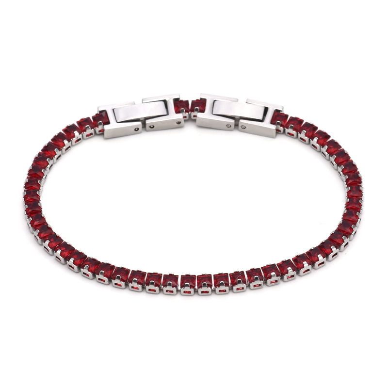 VLS Stainless Steel Tiny Zircon Bracelets for Lady - Image 5