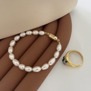 natural pearl bracelet