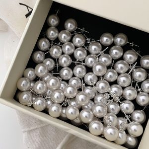 10mm pearl stud earring