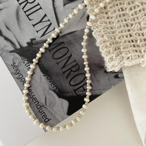 beaded necklace
