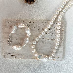 baroque pearl bracelet