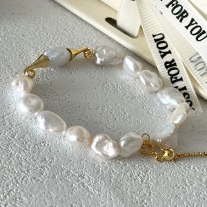 pearl beaded bracelet